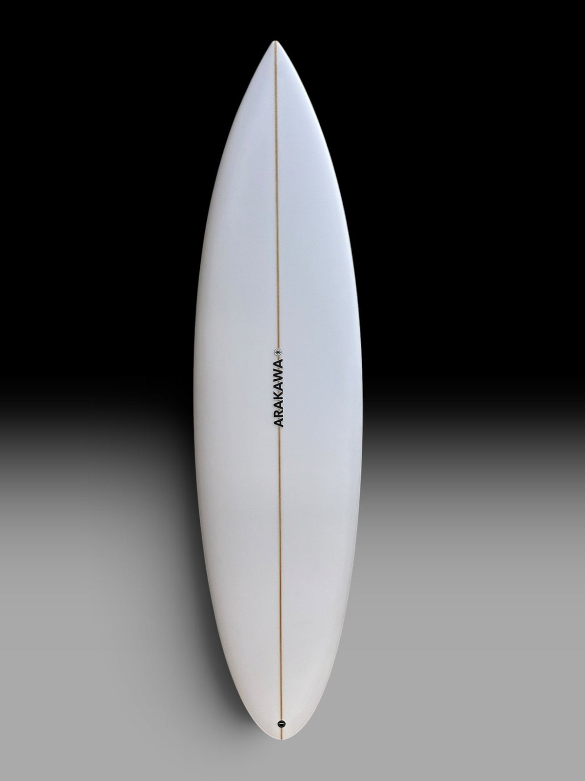 Arakawa Stun Gun 6'6 surfboard – deck view